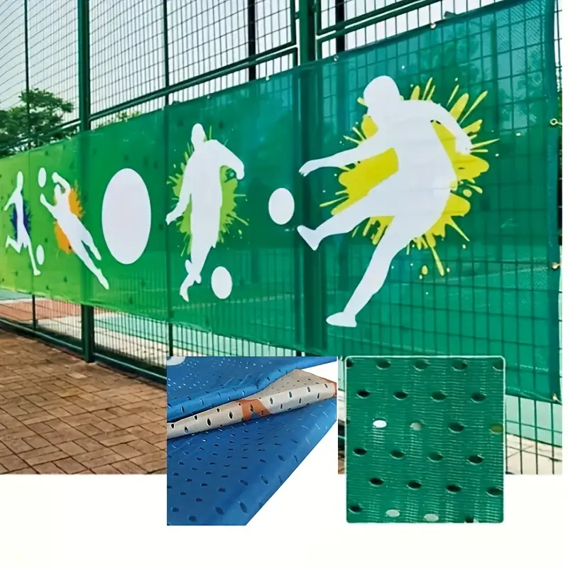 Textile Mesh Flag White Digital Printing